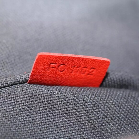 LOUIS VUITTON Damier Infini Porte Documents Voyage Bag Orange M56004 Auth 55372 - Picture 10 of 16